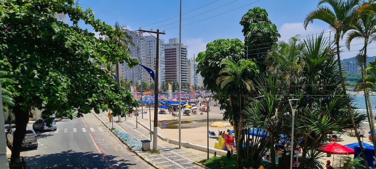 Apto Com Garagem E Lavanderia Em Frente A Praia Guarujá Zewnętrze zdjęcie